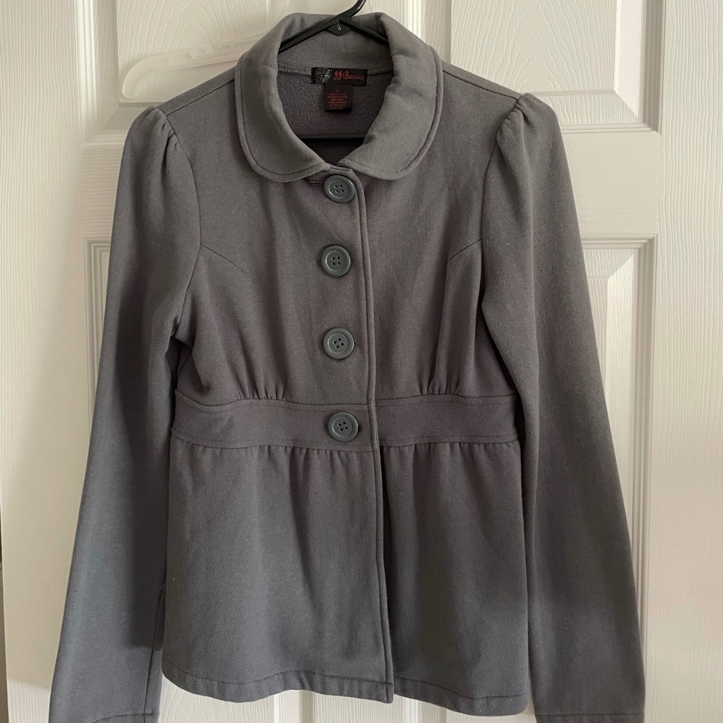 Gray 4 Button Jacket